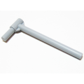Lego Used - Bar 5L with Handle (Friction Ram)~ [Light Bluish Gray]