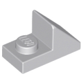 Lego NEW - Slope 45 2 x 1 with 2/3 Cutout~ [Light Bluish Gray]