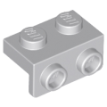 Lego Used - Bracket 1 x 2 - 1 x 2~ [Light Bluish Gray]