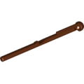 Lego NEW - Projectile Arrow Bar 8L with Round End (Spring Shooter Dart)~ [Reddish Brown]