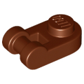 Lego NEW - Plate Round 1 x 1 with Bar Handle~ [Reddish Brown]