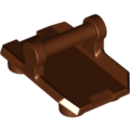 Lego NEW - Plate Modified 2 x 3 Inverted with 4 Studs and Bar Handle on Bottom (Ro~ [Reddish Brown]