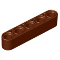 Lego NEW - Technic Liftarm Thick 1 x 5~ [Reddish Brown]