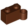 Lego NEW - Hinge Brick 1 x 4 Swivel Base~ [Reddish Brown]