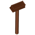 Lego NEW - Minifigure Utensil Push Broom~ [Reddish Brown]