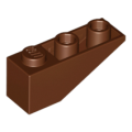 Lego Used - Slope Inverted 33 3 x 1~ [Reddish Brown]