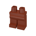 Lego NEW - Hips and Legs Plain~ [Reddish Brown]