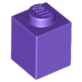 Lego NEW - Brick 1 x 1~ [Dark Purple]