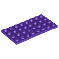Lego NEW - Plate 4 x 8~ [Dark Purple]