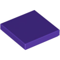Lego NEW - Tile 2 x 2~ [Dark Purple]
