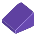 Lego NEW - Slope 30 1 x 1 x 2/3~ [Dark Purple]