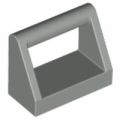 Lego Used - Tile Modified 1 x 2 with Bar Handle~ [Light Gray]
