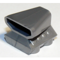 Lego Used - Vehicle Air Scoop Engine Top 2 x 2~ [Flat Silver]