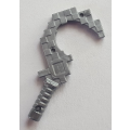 Lego NEW - Minifigure Weapon Sickle Pixelated (Minecraft)~ [Flat Silver]