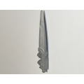 Lego Used - Hero Factory Weapon Blade Long - Flexible Rubber~ [Flat Silver]