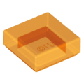 Lego NEW - Tile 1 x 1~ [Trans-Orange]