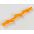 Lego NEW - Power Burst Bolt Spiral with Bar Ends~ [Trans Orange]