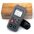 EMT01 Two Pins Digital Wood Moisture Meter 0-99.9 Wood Humidity Tester Timber Damp Detector With Lar