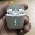 i10 TWS Mini Double Earbuds Wireless Bluetooth V5.0 Earphones with Charging Box for IPHONE Smart Pho