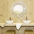 Creative 3D Wall Decals DIY Mural Mirror Stickers For Home Decoration