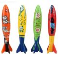 4PCS Kids Torpedo Toy Underwater Gliding Rocket Toy