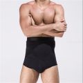 Men's Belly Girdle Boxer Briefs High Waist Seamless Breathable Tummy Control Shorts Body Shaper