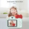 Kids Digital Camera 12MP Children Shockproof Rechargeable Digital Camcorder Cameras With 2.1 Inch HD