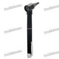 Pen style Earcare Professional Otoscope Diagnostic set - Black