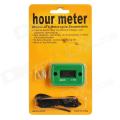 1.0" LCD Water Resistant Hour Meter for Motor + More - Green