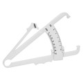 Personal Accurate Measure Body Fat Caliper - White