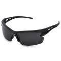 Fashion UV400 Protection Men's Sports Driving Sunglasses - Black