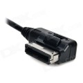 CY CA-022 Media In AMI MDI USB AUX Flash Drive Adapter Cable - Black