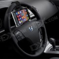 Universal Car Steering Wheel Mount Holder for Cellphone GPS - Black