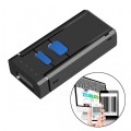 Wireless Bluetooth Barcode Laser Scanner - Black