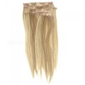 Fashionable 18" Clip-On Hair Extension Wig