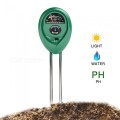 3-in-1 Portable Horticultural Detector PH Meter, Soil Moisture Meter, Light Intensity Tester - Army