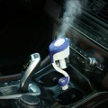 Portable Double USB Auto Car Humidifier Air Purifier Freshener Aqueous Aromatherapy Essential Oil Di