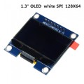 Produino 1.3" SSH1106 SPI I2C IIC 128X64 White OLED LCD LED Display Module Board 7 Pin for Arduino