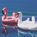 Baby Swimming Float Baby Seat Float Inflatable Flamingo Swan Pool Float Baby Summer Water Fun Pool T