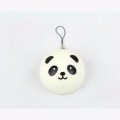 4cm Fun Panda Style Squishy Toy Charms Kawaii Cell Phone Key Bag Strap Pendant Squishes White
