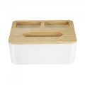 Japanese Style Bamboo Wooden Tissue Box (2 PCS)