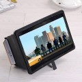 Mobile Phone Holders Screen Magnifier 3D Movie Video Screen Amplifier For Android Black