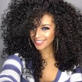 Curly Human Hair Wig 360 Lace Frontal Wig Short Deep Curly Hair Pre Plucked With Baby Hair Natural B