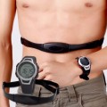 Unisex Wireless Heart Rate Monitor Healthy Pulse Watch, Running Sphygmograph Sports Watch Clock Alar