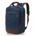 Stylish Casual Canvas Backpack School Bag Computer Backpack Student Leisure Shoulder Bag for Men Boy