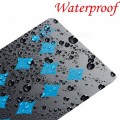 Quality Plastic PVC Poker Waterproof Black Playing Cards Creative Gift Durable Poker Game Player, 63