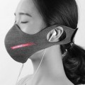 5 Filter Sport Face Mask Anti Pollution Anti Dust Air Mask Mtb Cycling Half Face Shield Running Jogg