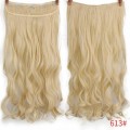 22quot  Long Wavy High-Temperature Fiber Synthetic Clip in Hair Extensions for Women Clip in Hair Ex