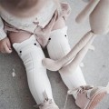 Cotton Baby Socks Animal Printed Knee High Kids Boy Girl Socks Anti Slip Cartoon Cat Leg Warmers 0-4