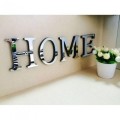 Wedding Love Letters English 3D Mirror Wall Stickers Alphabet Home Decor Logo For Wall Home Decorati